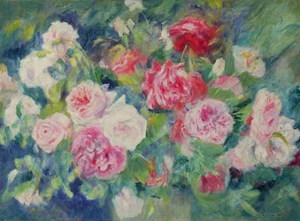 Ruusuja, noin 1885